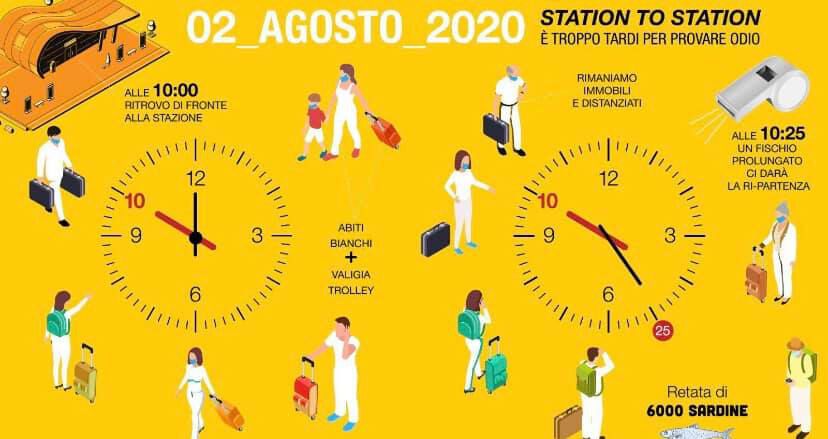 Convocazione flash mob Station to station