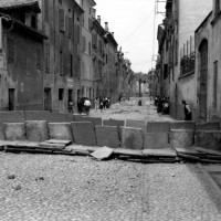 Barricate, borgo Bernabei, 1922