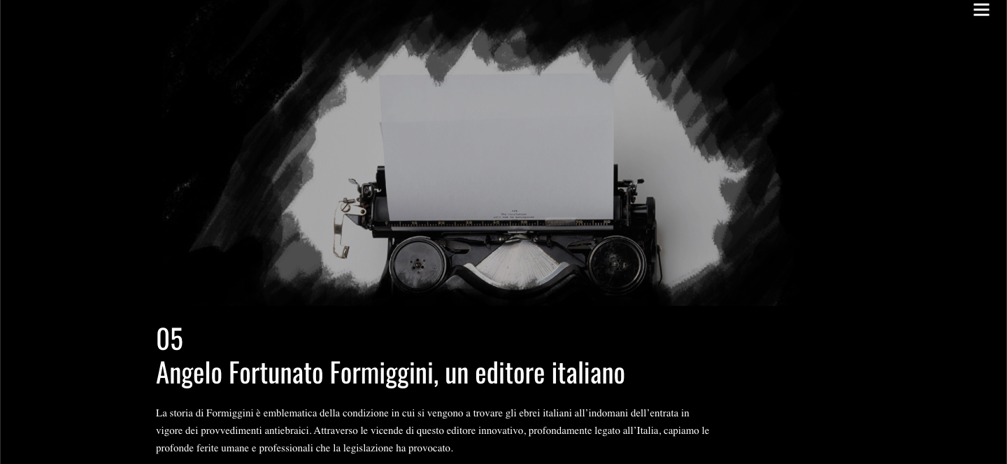 https://unasurrealenormalita.it/capitoli/capitolo-5/. Angelo Fortuna Formiggini, un editore italiano
